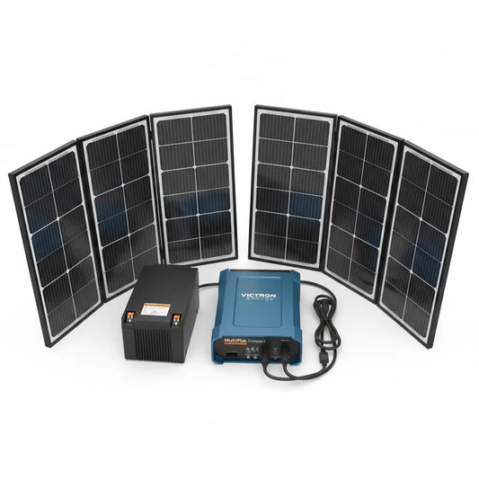 Victron Energy φωτοβολταϊκό σύστημα κλιματιστικό 2kW αυτόνομο κατοικία