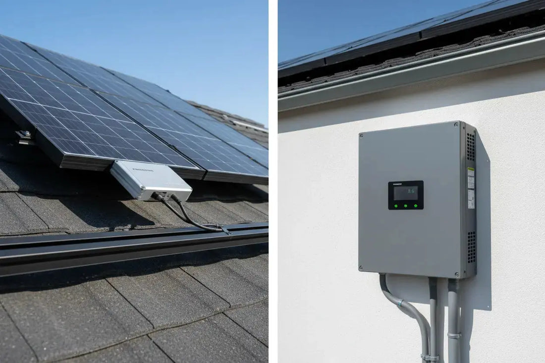 "Micro inverter vs string inverter για φωτοβολταϊκά – σύγκριση 2026"