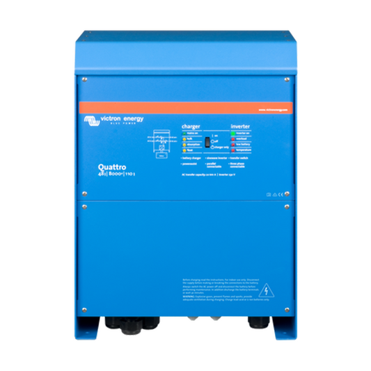 Victron Quattro 48/8000/110 inverter φορτιστής 8kW διπλή είσοδος AC